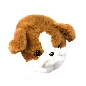 Kellytoy - Kennel Klub Chubby Plush Dog - Brown/White